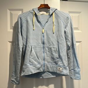 The Black Dog hooded zip up sweatshirt size small